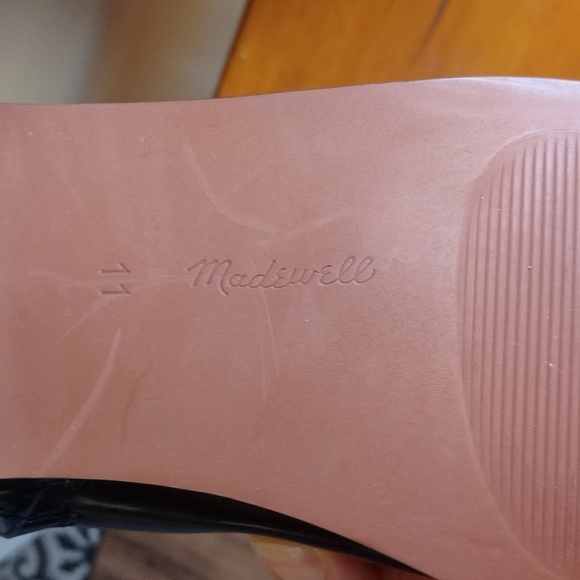 Madewell Black Patten Leather Knee-High Riding Boots Size 11 - Picture 10 of 15